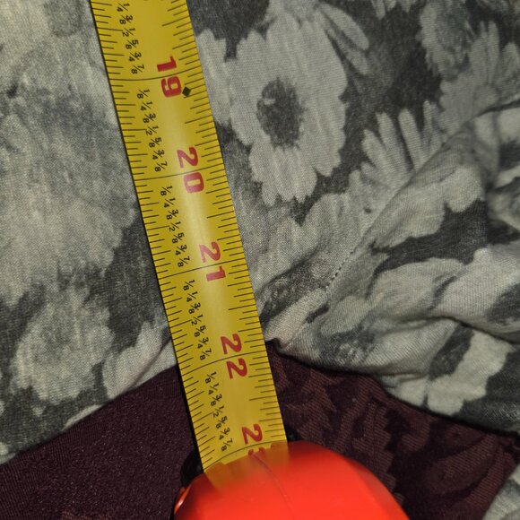 Magnolia Pearl Distressed T-shirt Knit Long Sleeve Dress One Size - Picture 3 of 5